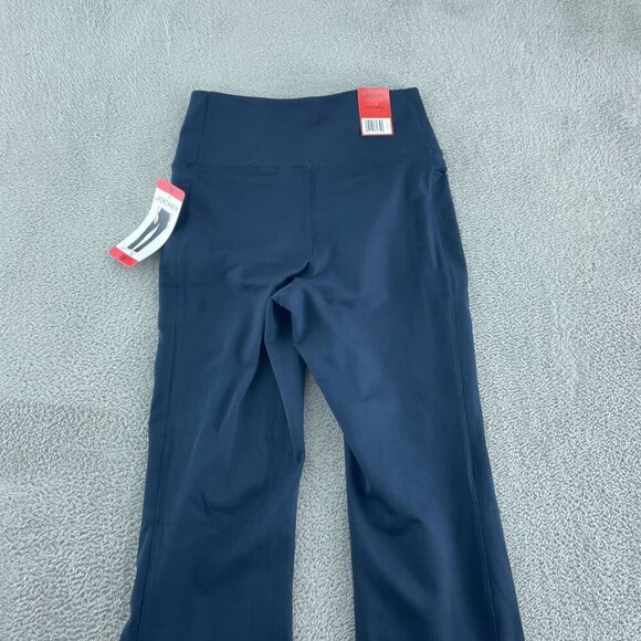 Jockey Studio Flare Pant Womens M Neo Navy Polyester/Spandex Blend NWT 3747 - Picture 2 of 10